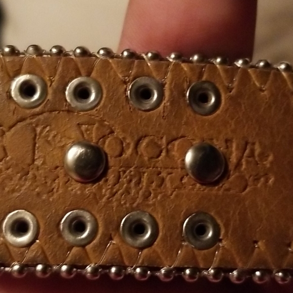 Nocona Interchangeable Buckle Cross Conchos Belt - Picture 13 of 16